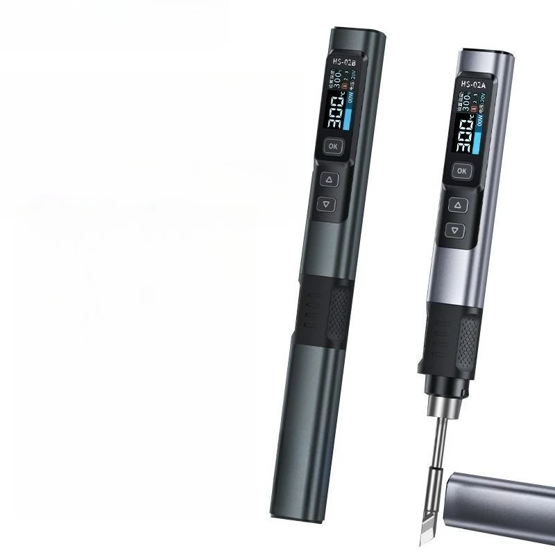

Intelligent electric soldering iron HS-02 high power portable constant temperature welding table