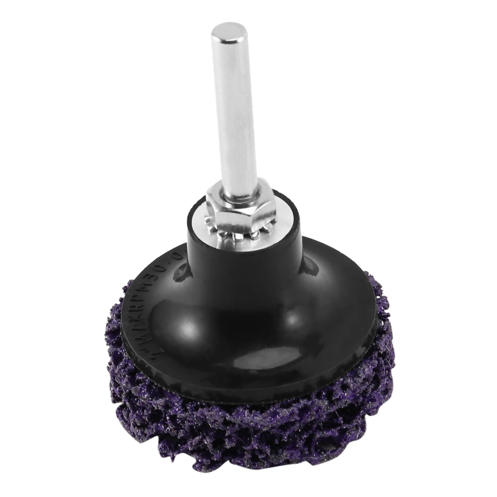 AA81-50PCS 2 Inch 50Mm Quick Change Easy Strip & Clean Discs Purple For Paint Rust Removal Surface Prep With 2 Holder