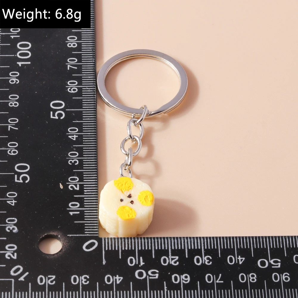 Niedliche Simulations-Gemüse-Schlüsselanhänger, Kunstharz, Lebensmittel, Mais, Charms, Schlüsselanhänger, Souvenir, Geschenke für Frauen, Männer, Autoschlüssel, Handtasche, Schlüsselanhänger – Detail 25