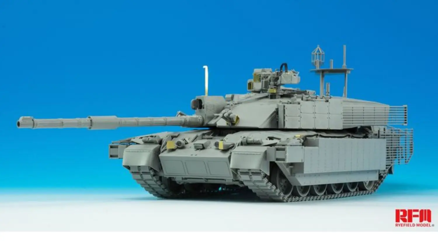 Ryefield RM5039 1/35 brytyjski czołg główny Challenger 2 TES wojskowa zabawka hobbystyczna plastikowy model zestaw do montażu prezent