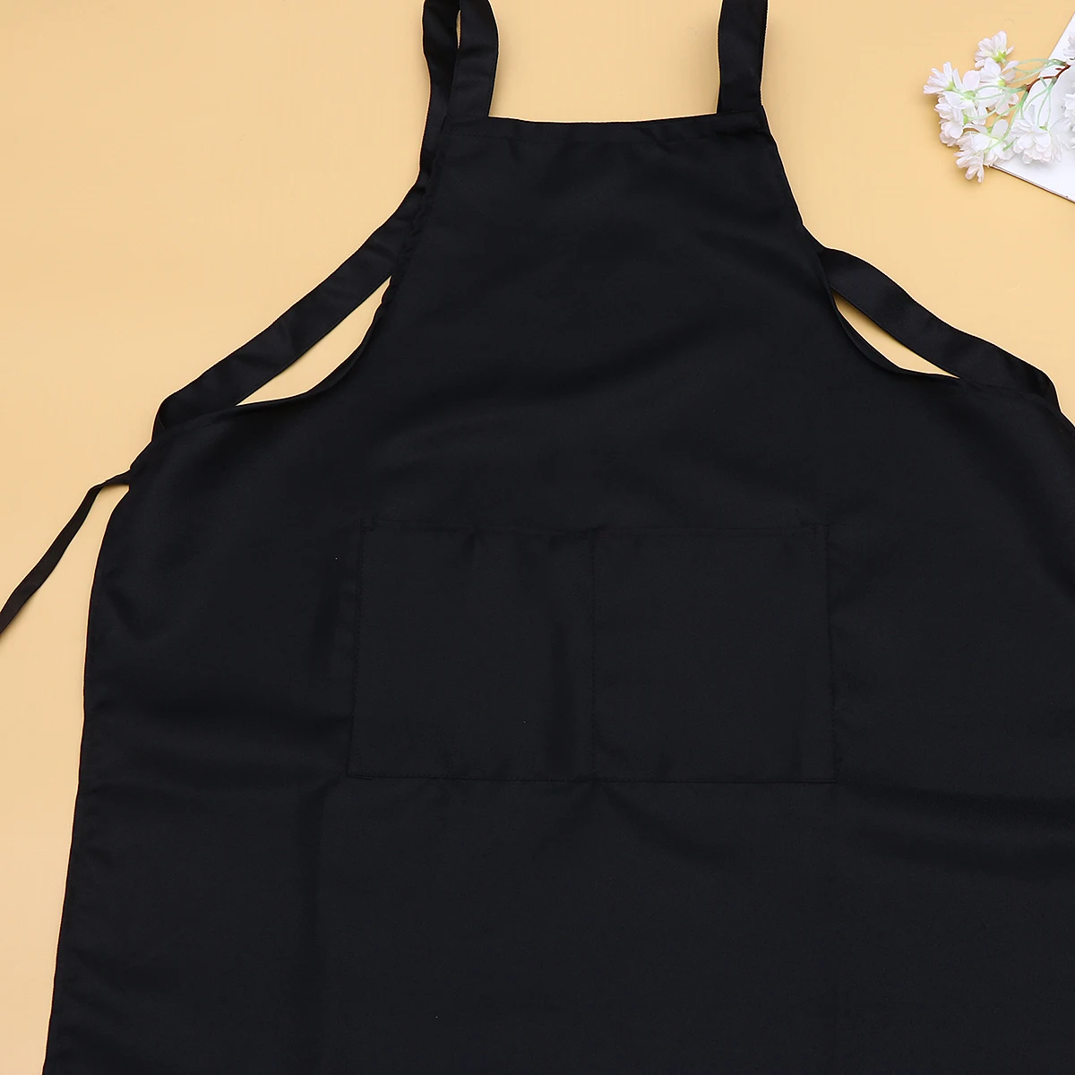 

Coffee Shop Apron Halter Kitchen Cooking Bartender Waterproof Polyester Customizable Adult Serving Gardening Wedding