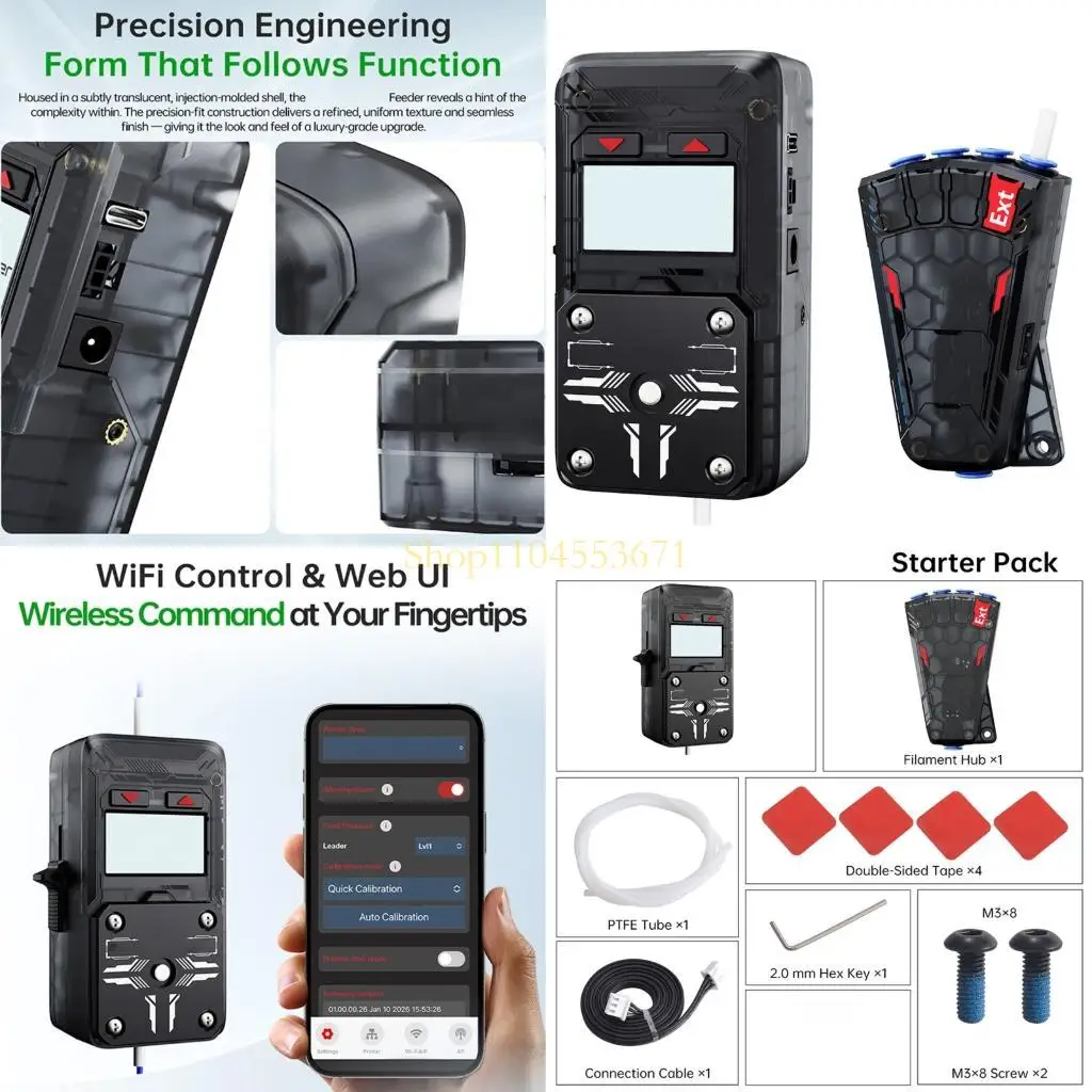 Best Seller 3D Printer Filaments Feeder Compatibles Systems and TPU Materials for Lab