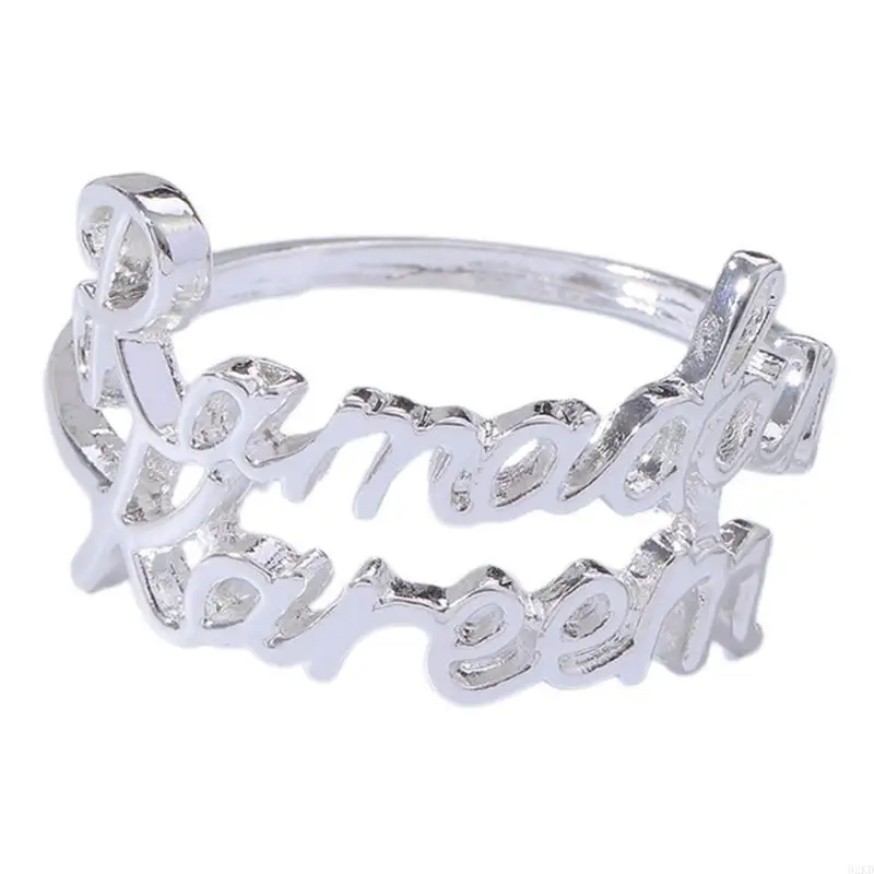 62KD Pack of 6 Napkin Rings Set Ramadans Kareem Napkins Holder Metallic Napkin Buckles Sophisticated Plating Accessories
