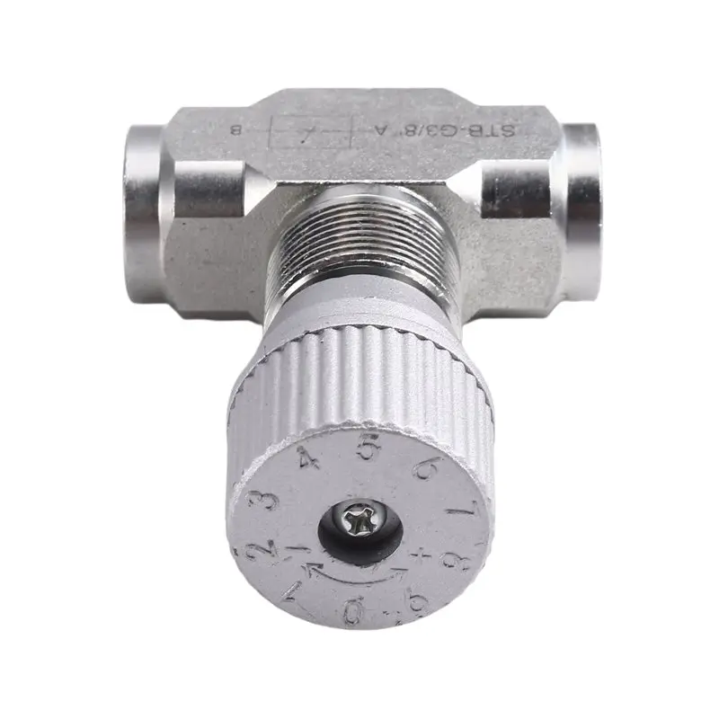 

ABKJ-STB-G3/8 W/L08 Hydraulic Flow Valve Single Valve In Carbon Steel For 1-2T Mini Excavators