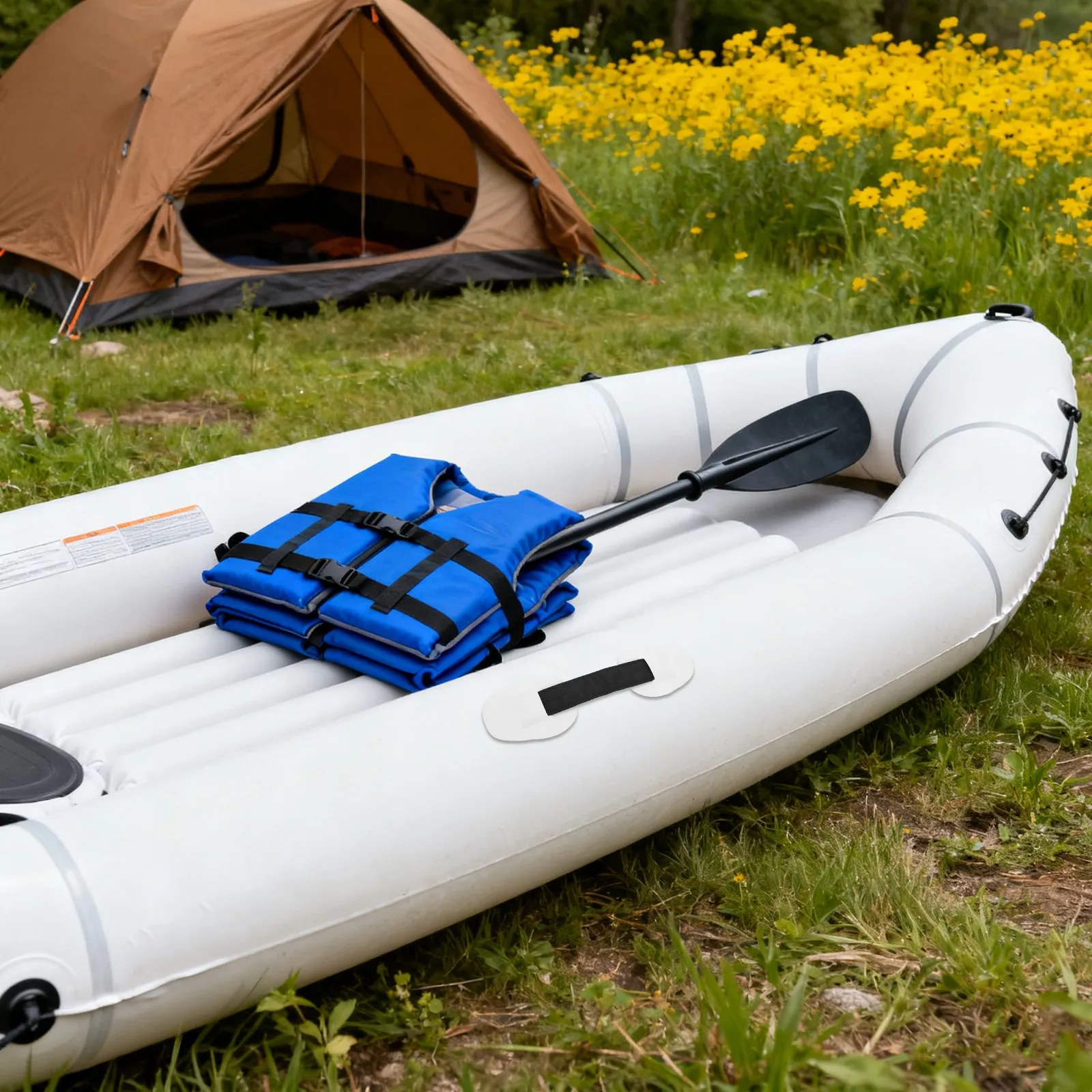 

2 шт. сменных ручек для каяка, нескользящие, легкие, из ПВХ, для досок для серфинга, надувных лодок, каноэ, каякинга, для активного отдыха на природе