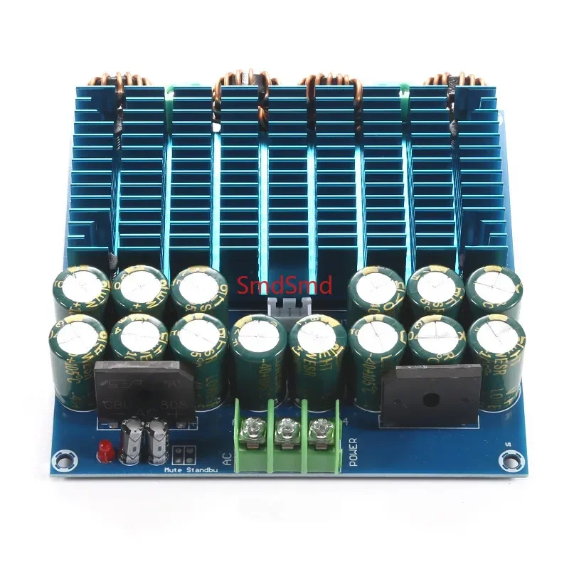 XH-M252 Ultra High Power TDA8954TH Dual Chip Class D Digital Amplifier Board Audio Amplifier Board 420W*2