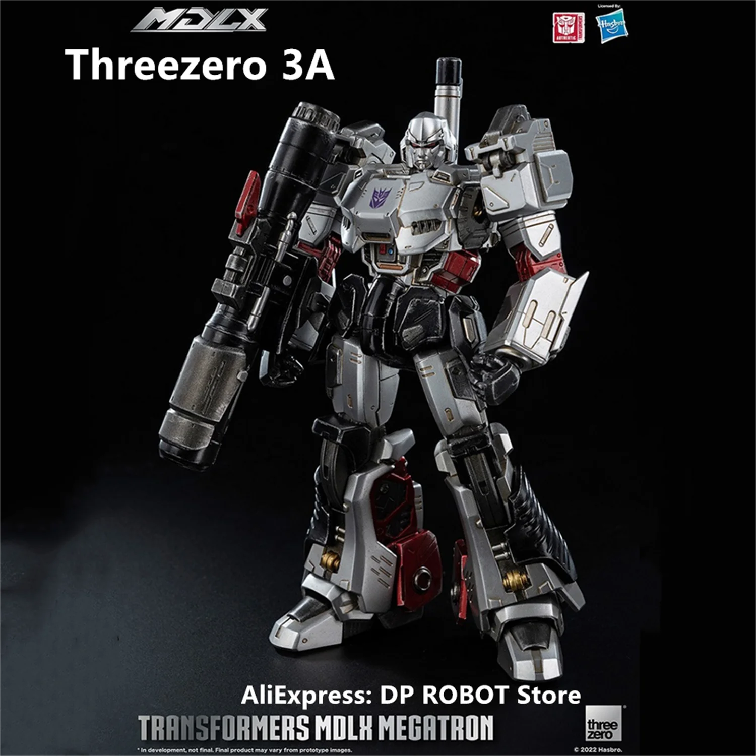 【IN STOCK】Original ThreeZero 3A G1 MDLX Transformation DLX MG Tank Megatank High Quality Action Figure With Box