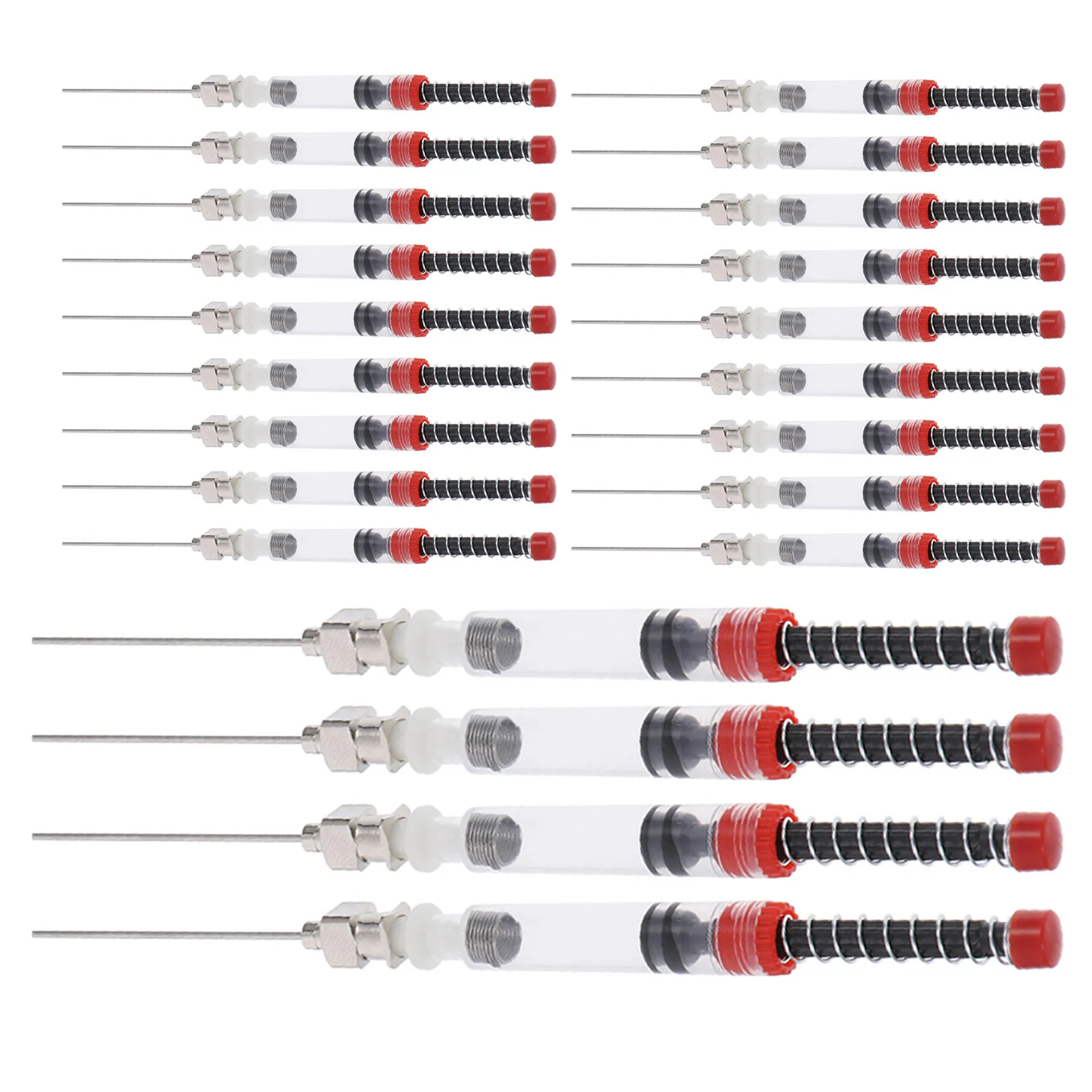 22Pcs Universal Fountain Pen Converter Kit Stainless Steel Ink Filler Needle Pipette Absorber Device for School Work Calligraphy