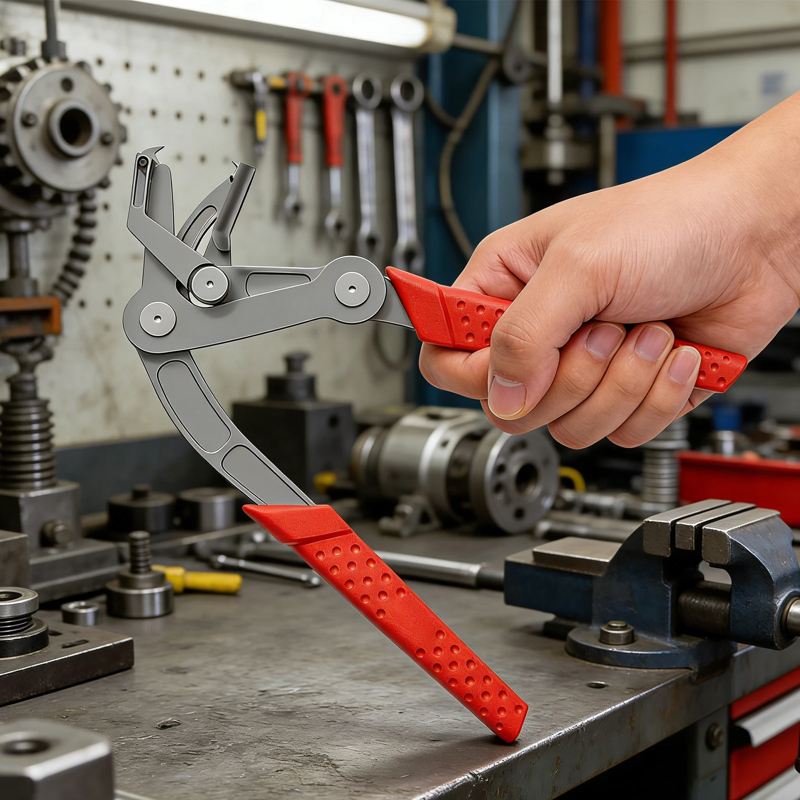 

Auto Clip Removal Pliers with Spring-Loaded Lever Auto Fastener Clip Removal Tool for Auto Door Panels Interior & Exterior Trim