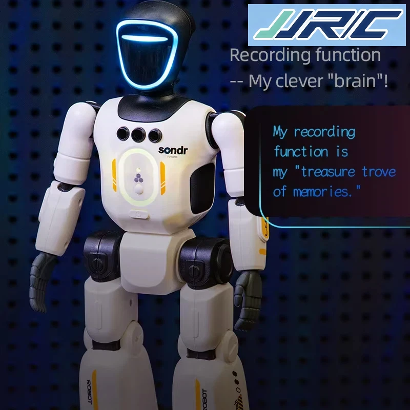 

JJRC Bionic Joint Intelligent Robot Gesture Sensing Voice Control Programmable Recording Dance For Kids Programming Learning