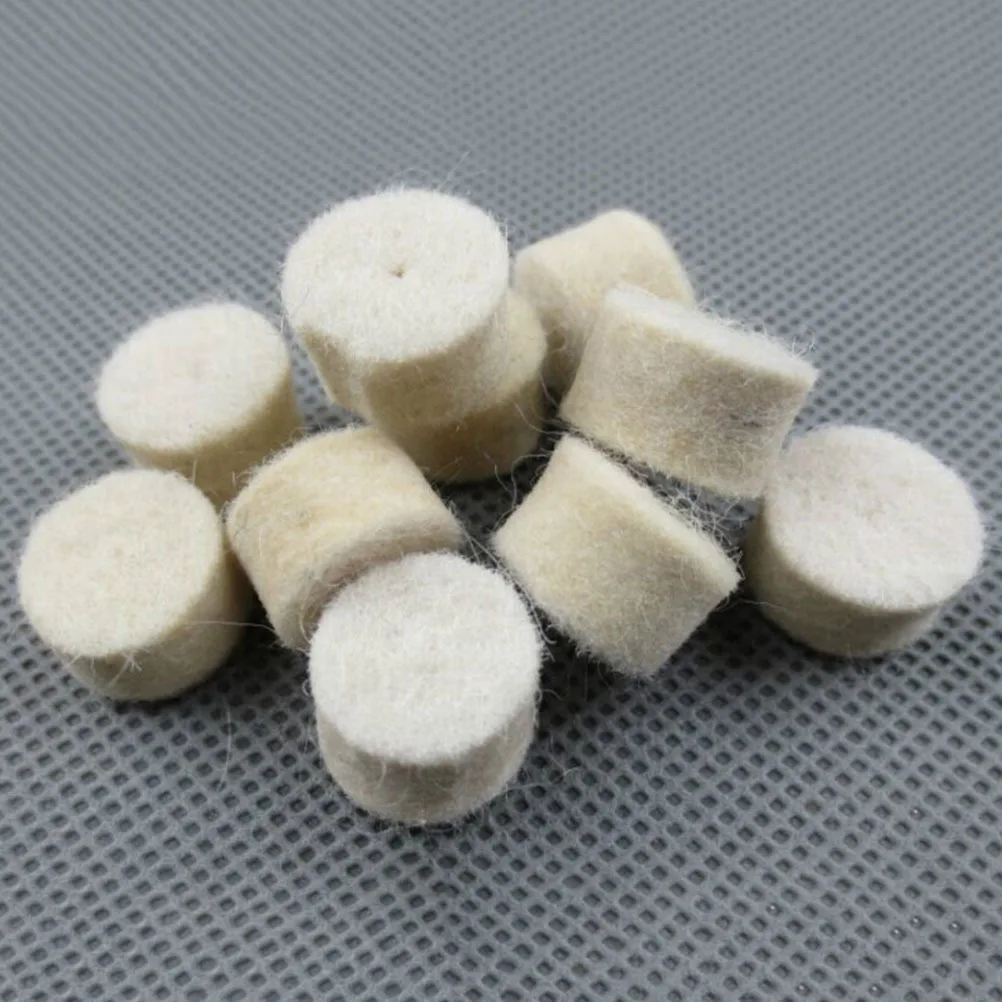 102 عجلات تلميع الصوف مجموعة التلميع 2 مقابض لمسة نهائية ناعمة لمعدات التجميل والمجوهرات الفولاذ المقاوم للصدأ والزجاج الميكانيكية