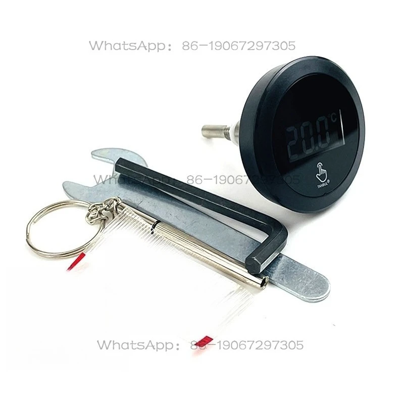 Coffee machine E61 cooking head display thermometer large screen temperature measurement tool