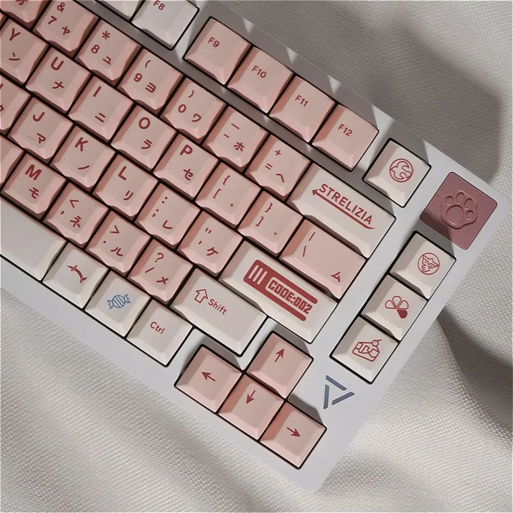 El juego de teclas Darling Keycap Cherry PBT con tecnología de sublimación es adecuado para teclados como HI75 61 84 96 98 99 104 F87