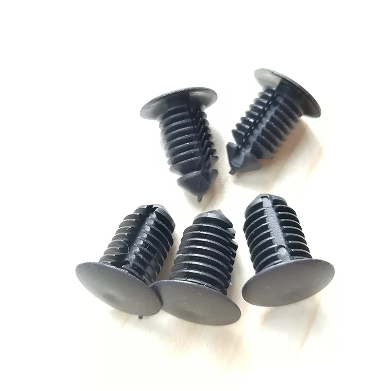 Car Clips Fit 10mm Hole Nylon Auto Fastener Fender Bumper Shield Retainer Plastic Rivet For GM For Ford For Chrysler