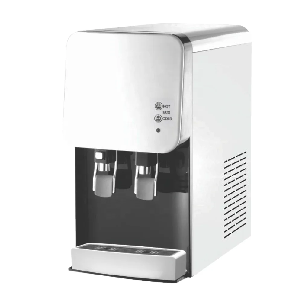 Desktop Water Dispenser, Instant Hot Cold Drink Water Machine, 2 Taps