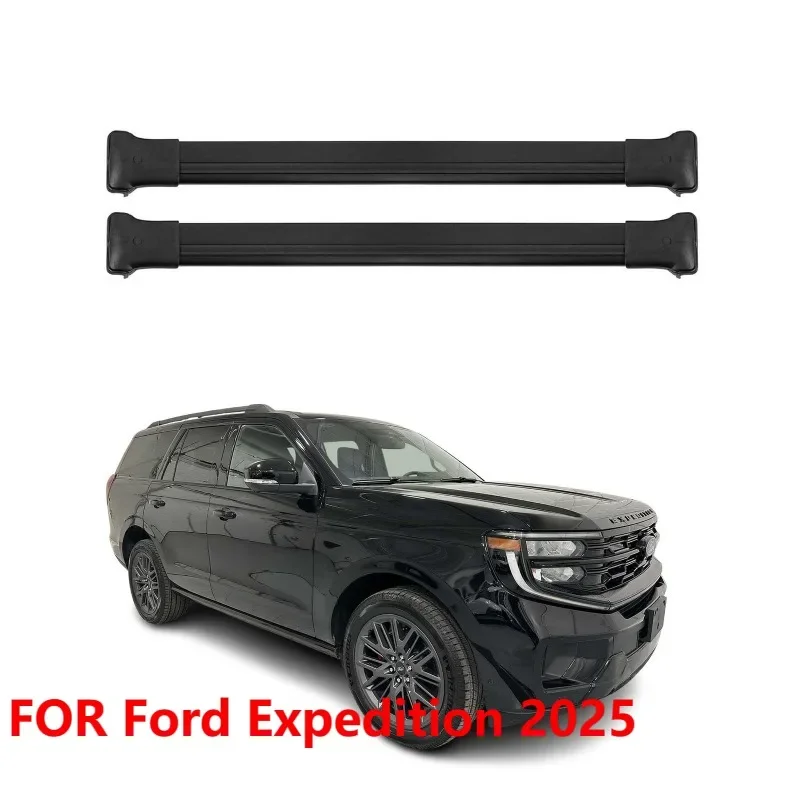 Roof Rack Cross Bars for Ford Expedition 2025, Black Luggage Carrier 2-Piece Set