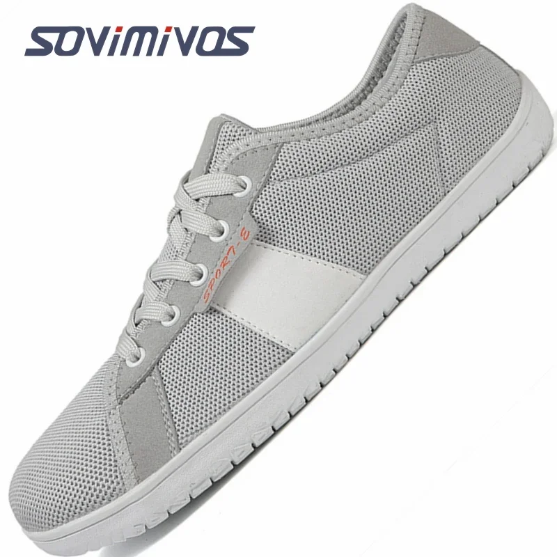 Mens Barefoot Shoes Zero Drop Minimalist Running Wide Toe Box Shoe Tennis Casual Shoes Breathable Wide Width Sneakers for Women