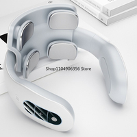 Neck Cervical Spine Massage Instrument Pulse Physiotherapy Multifunctional Hot Compress