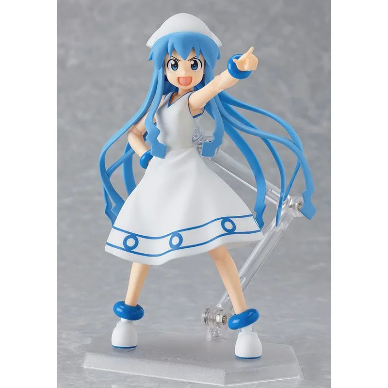 In Stock Original Max Factory Figma 123 Ika Musume The Invader Comes From Bottom of The Sea! Animated Action Doll Set Model