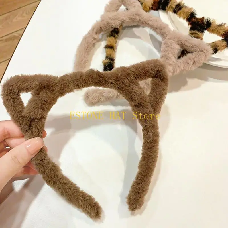 49mf Cos-Playbandband en peluche Cats Hairhoop Hairhoop Belle coiffe coiffure