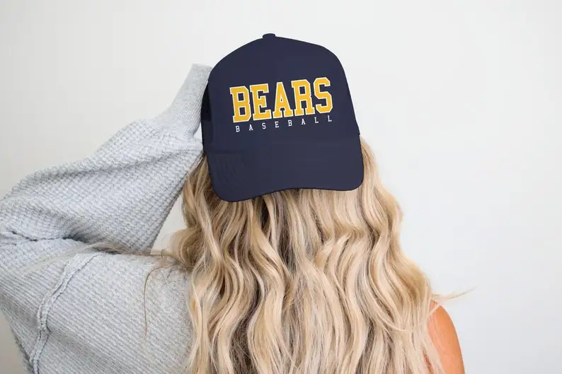 

Custom Sports Trucker Hat Custom Team Hat, Baseball Cap Softball Hat, Team Name Hat School Sports, Sports Hat, Custom Sports Hat