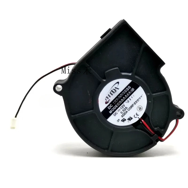 Novo Cooler H+ para ADDA AD7512UB 7530 12V 0.52A Ventoinha de Resfriamento Centrífuga 75 * 75 * 30MM