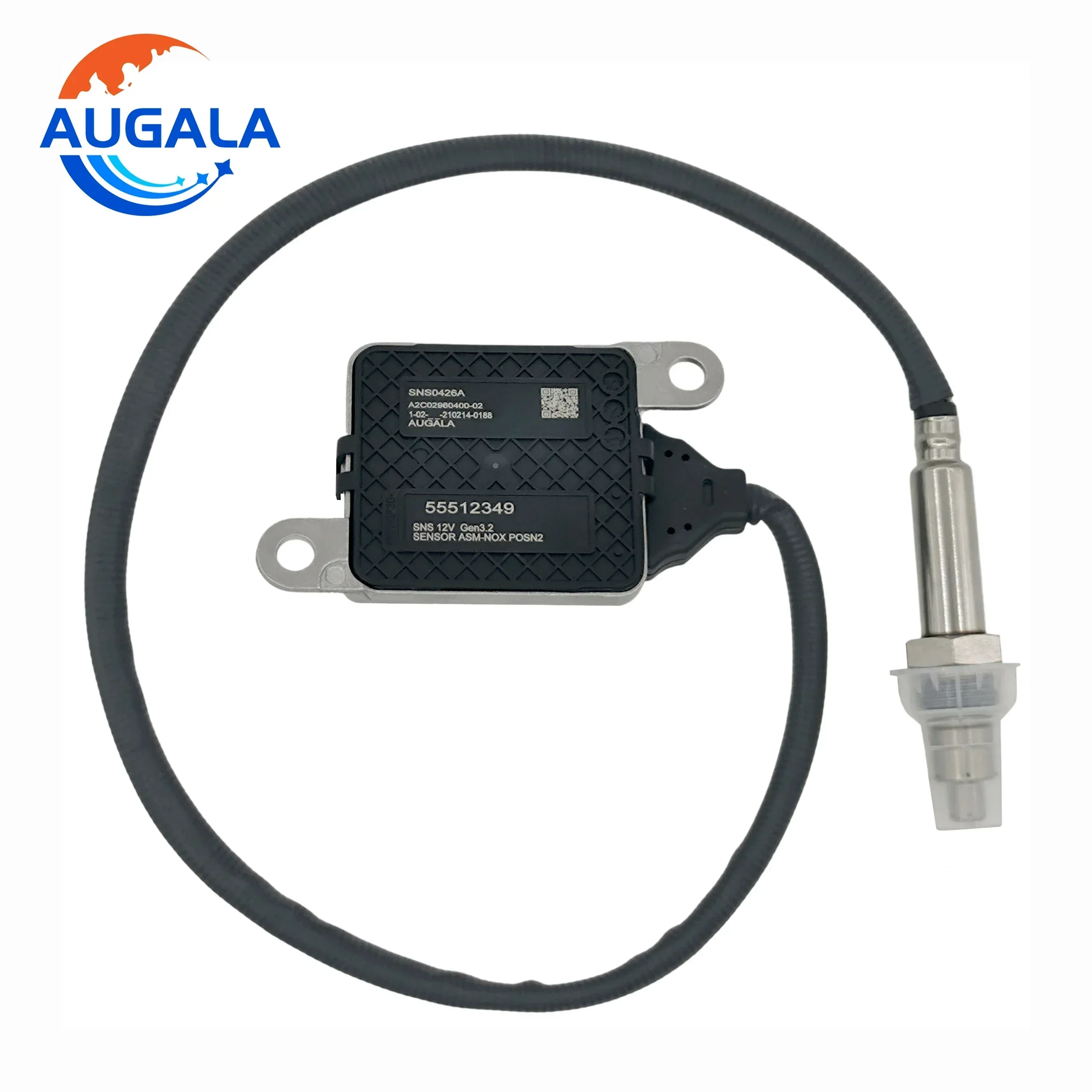 AUGALA Nitrogen Oxide Sensor NOx Sensor 55512349 For Opel Insignia B Z18 2.0 CDTI 2017-2021 B20DTH D20DTH 55487662 SNS426