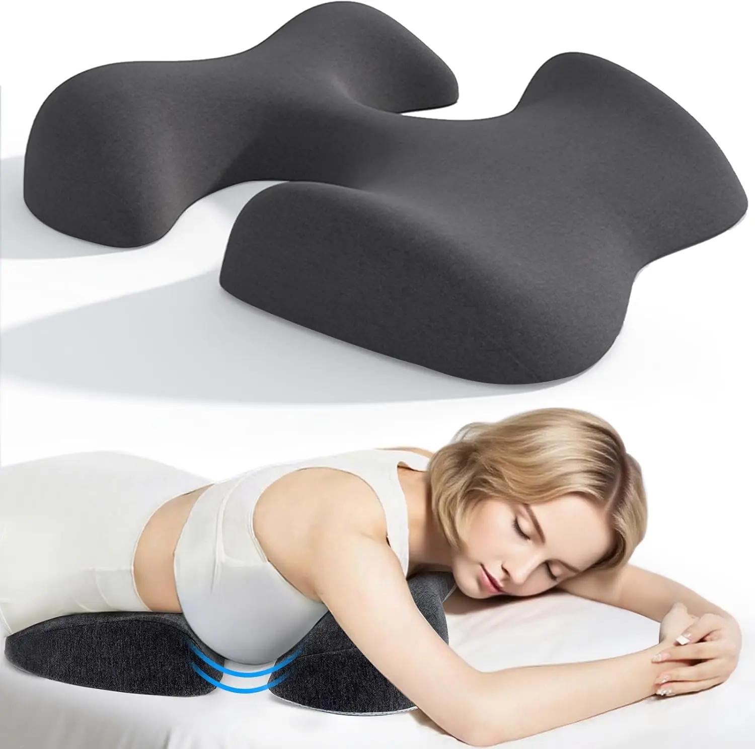Massage Face Chest Pillow Ergonomic Headrest Massage Face Cradle Massage Pillow Beauty Salon Sleeping Pillow Breast Pad