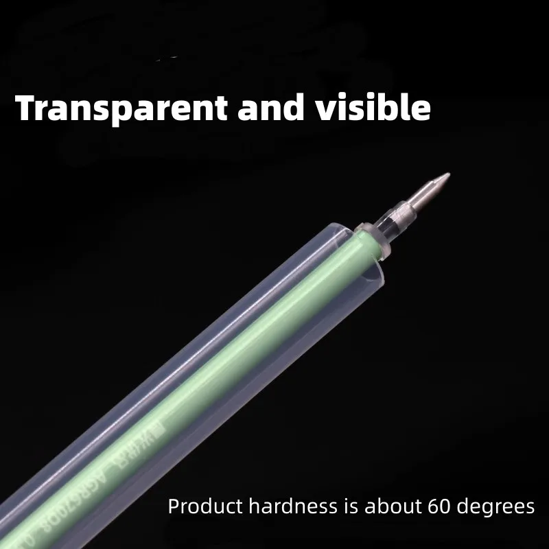 Manguera de goma de silicona transparente de grado alimenticio, tubo Flexible de silicona no tóxico, 1M, ID 2, 3, 4, 5, 6, 7, 8, 9, 10mm