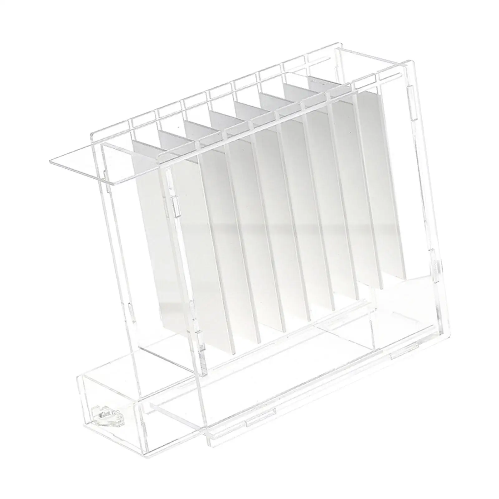 

Eyelash Extension Storage Case 8 Grids with Drawer Design for Fake Eyelashes
