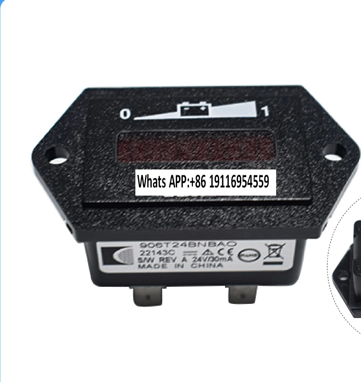 1PC 906T Power Meter Hour Meter Electric Pallet Truck Stacker Truck Truck Display Forklift Parts