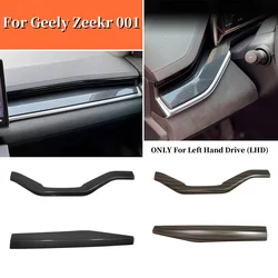 ABS Carbon fiber Interior Accessories Car Dashboard Instrument Panel Decorative Protector Cover For Geely Zeekr 001 2021-2024