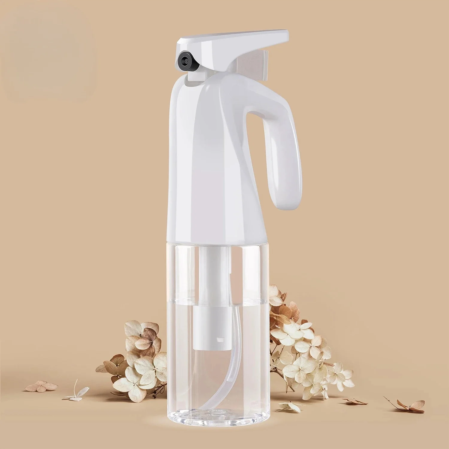 300ML/200ML High Pressure Mist Sprayer Hairdressing Transparent Continuous Reusable Spray Bottles Salon Beauty Home Sprayer Tool