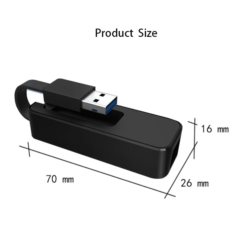 USB 2.0 to Ethernet cable interface Plug and Play 100Mbps wired network card rj45 Ethernet converter Lan Card Ethernet Adapter