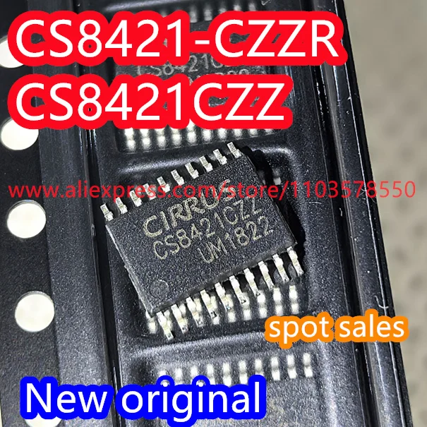 

(5PCS) 100% New original CS8421-CZZR packaged TSSOP20 digital audio converter IC chip CS8421-CZZ CS8421CZZ CS8421