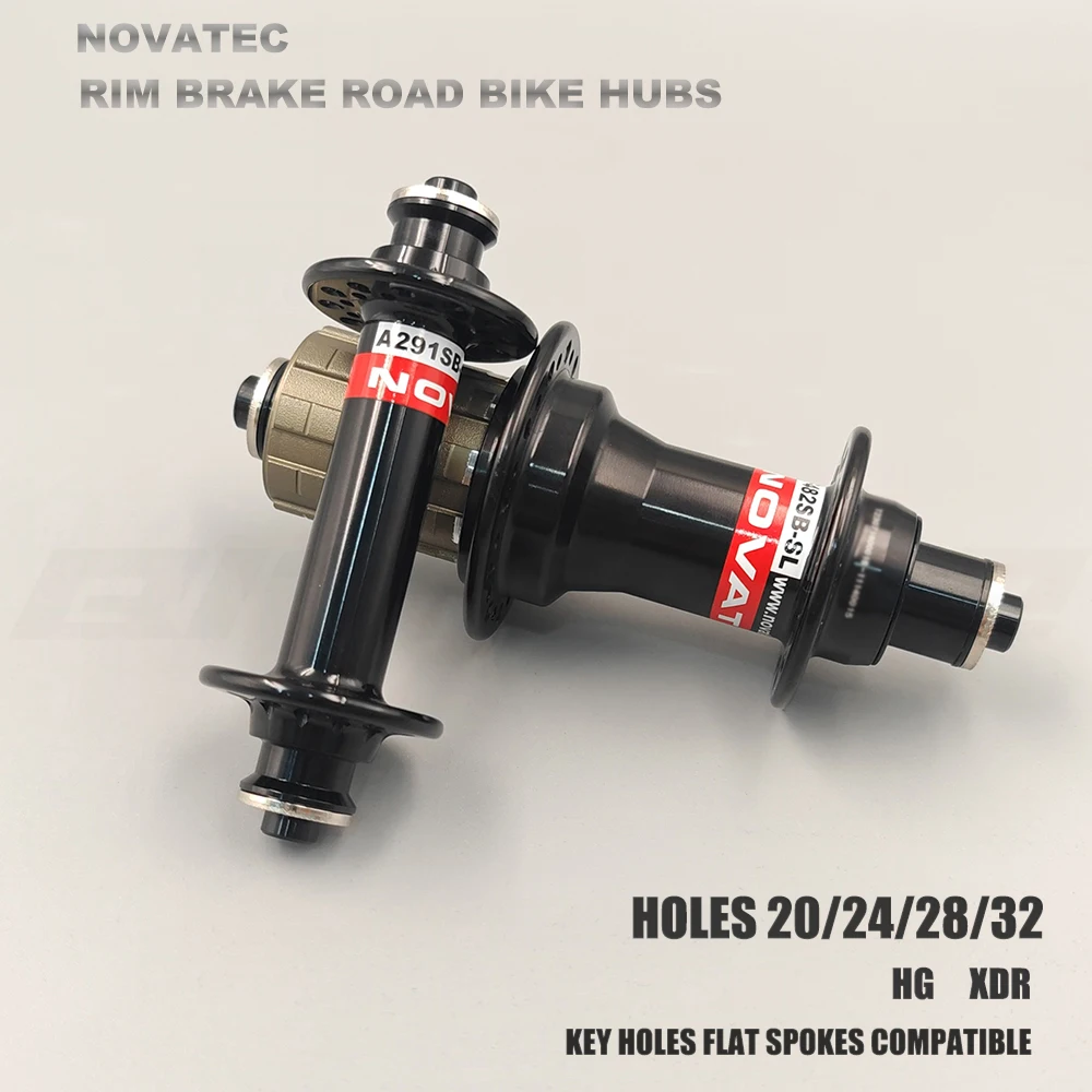 

Novatec A291SB-SL F482SB-SL Ступицы для шоссейного велосипеда Ободные тормоза Передние Задние 20h 24h 28h 32h Велосипед QR 9x100 QR 10x130mm HG XDR 10s 11s 12s