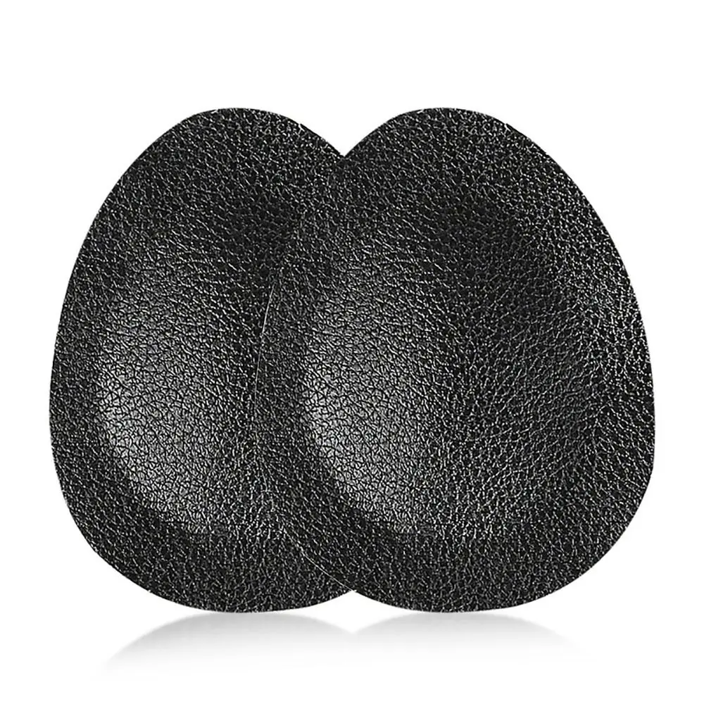 Almohadillas para el antepié de cuero PU, almohadilla de soporte para arco suave a prueba de golpes, plantilla ortopédica antideslizante Unisex, 2 uds.