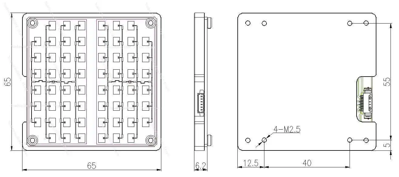 LDTRX_024LP 24GHz Microwave Millimeter Wave Radar Antenna Doppler Velocimetry to Replace Swiss RFbeam K-MC1-LP