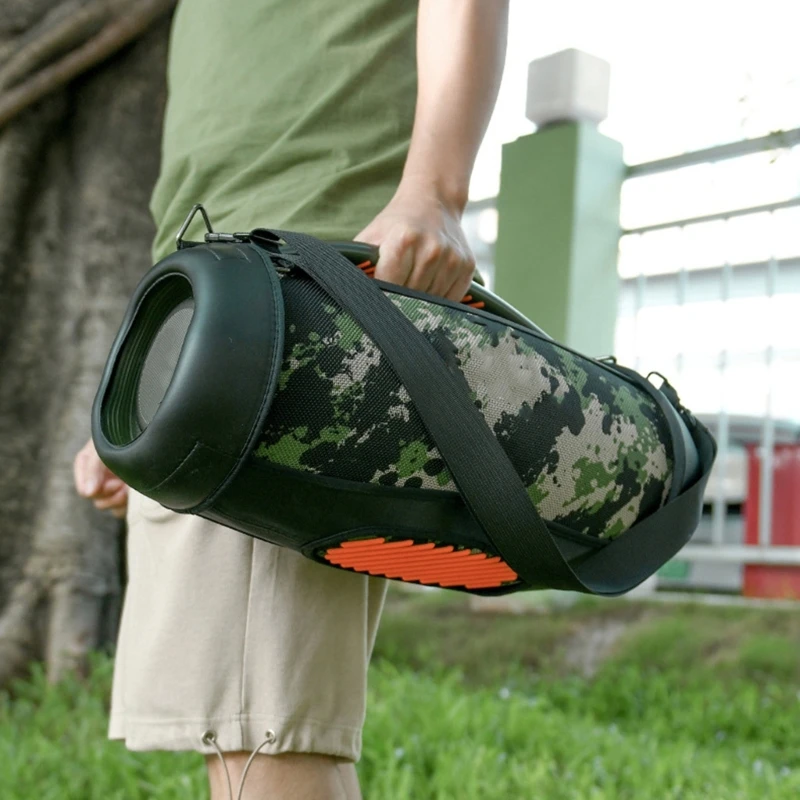 Housse De Transport EVA Pour JBL Boombox 3 – Étui Rigide Anti-Choc, Bandoulière Réglable, Accès Charge Sans Retrait