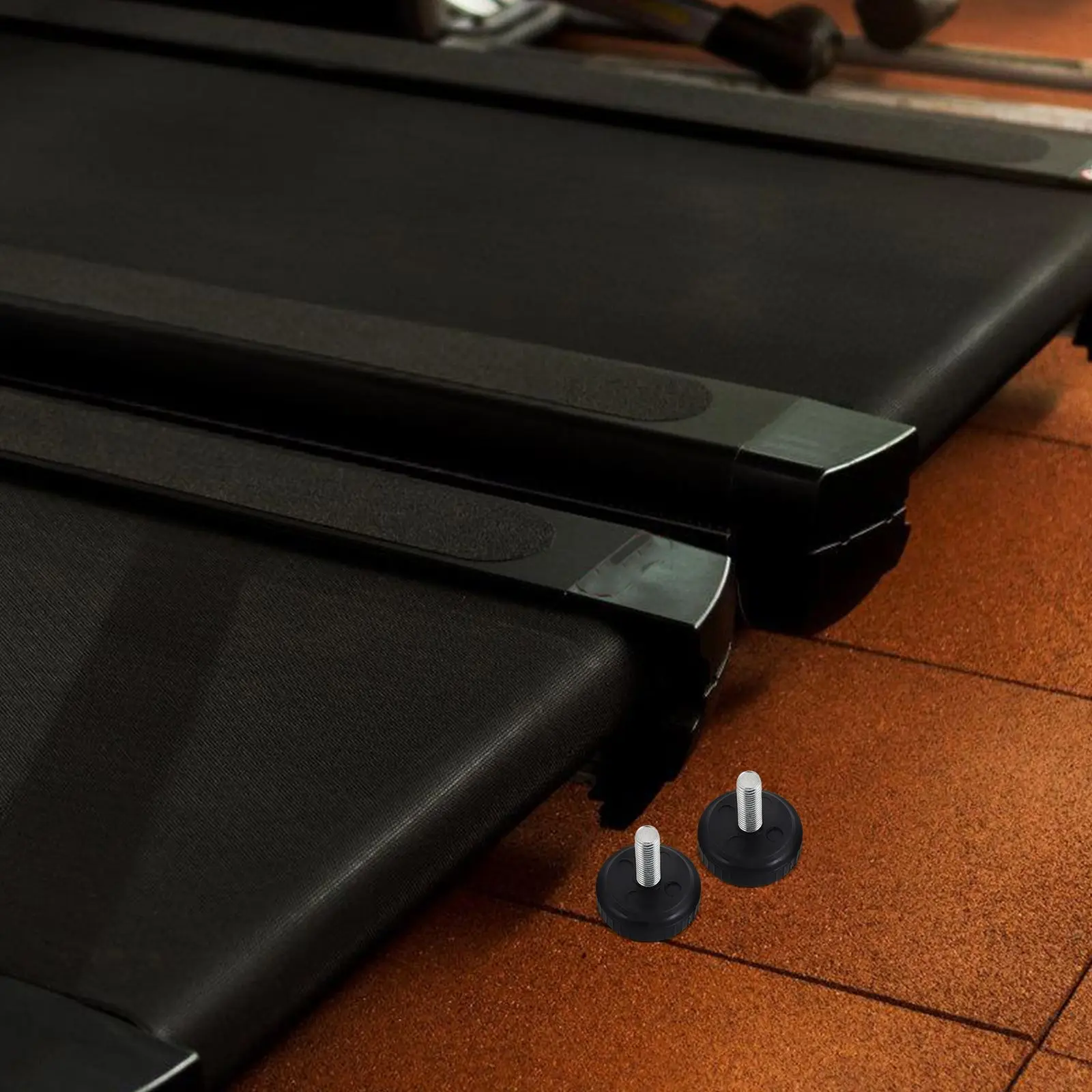 

4 Pcs Sports Accessories Exercise Equipment Spare Parts Fitness and Screws Black Repair Kit Installation Bolts Hardware