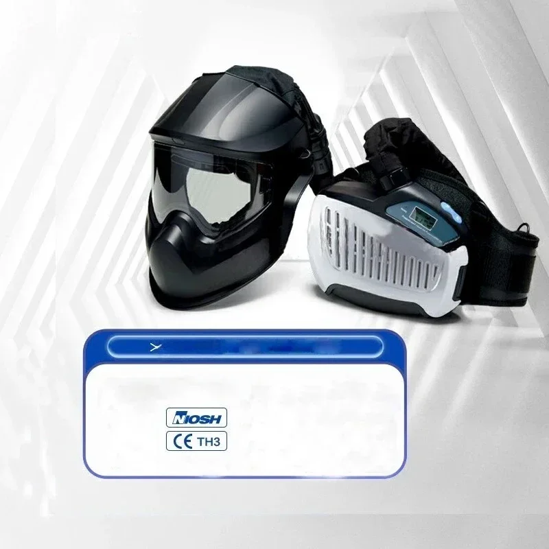 CE Niosh welding papr helmet,  true color auto darkening welding helmet with PAPR ventilation for heavy industry