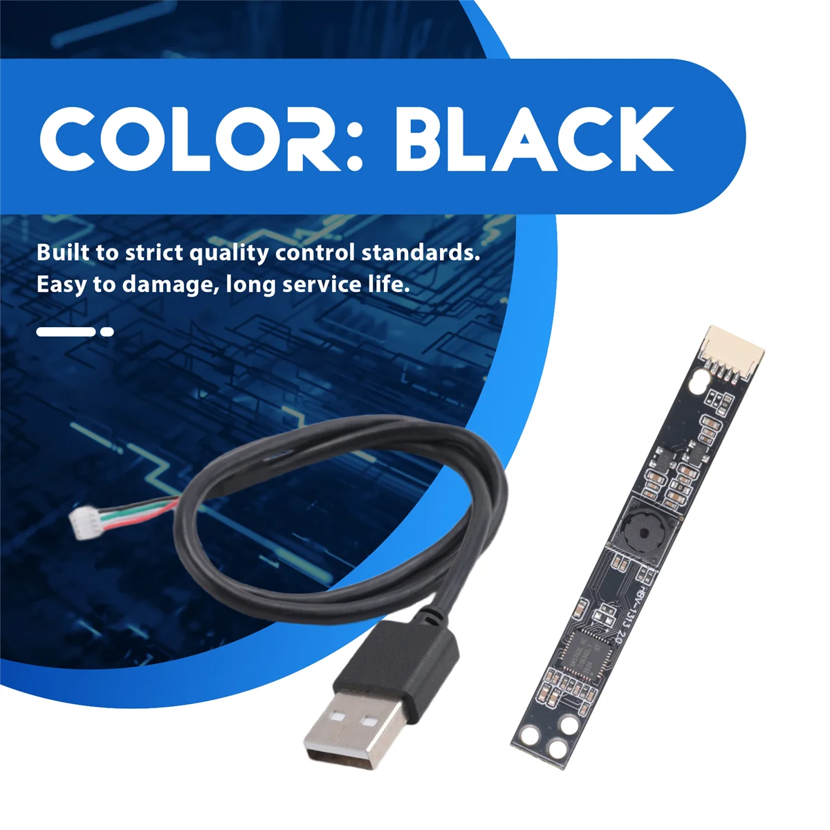 X64A_OV2659 Modulo telecamera HD 2 milioni di pixel, 60 gradi