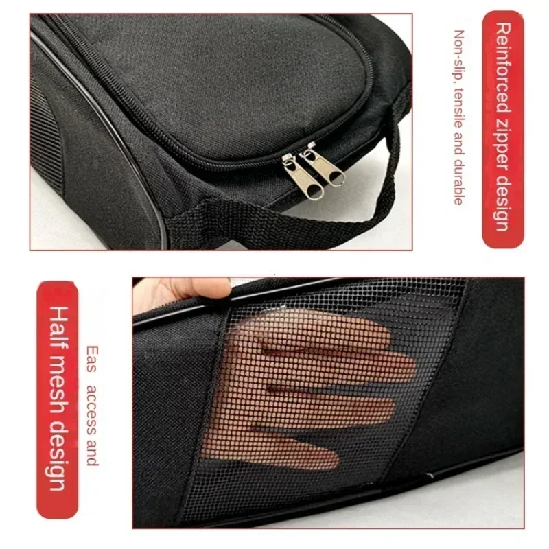 Bolsa de almacenamiento portátil, bolsa de malla transpirable para botas de fútbol, bolsa de zapatos de baloncesto de fútbol de Golf para hombres, mujeres, niños y niñas