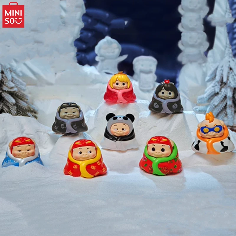 

MINISO Blind Box TOP TOY GG Bond Quilt Series Model Funny Desktop Decoration Ornaments Children's Collection Toys Figures Gift