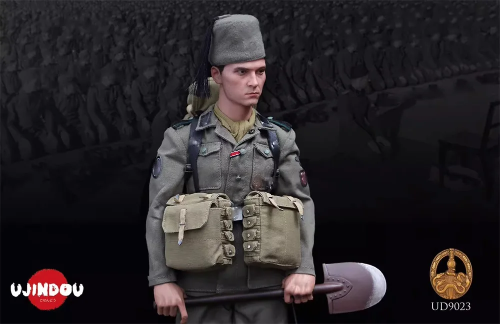 UJINDOU جندي جبلي ، جيش ، شخصية عمل عسكري ، مجموعة كاملة قابلة للتحصيل ، سلسلة WWII Soldier ، UD9023, 1 6