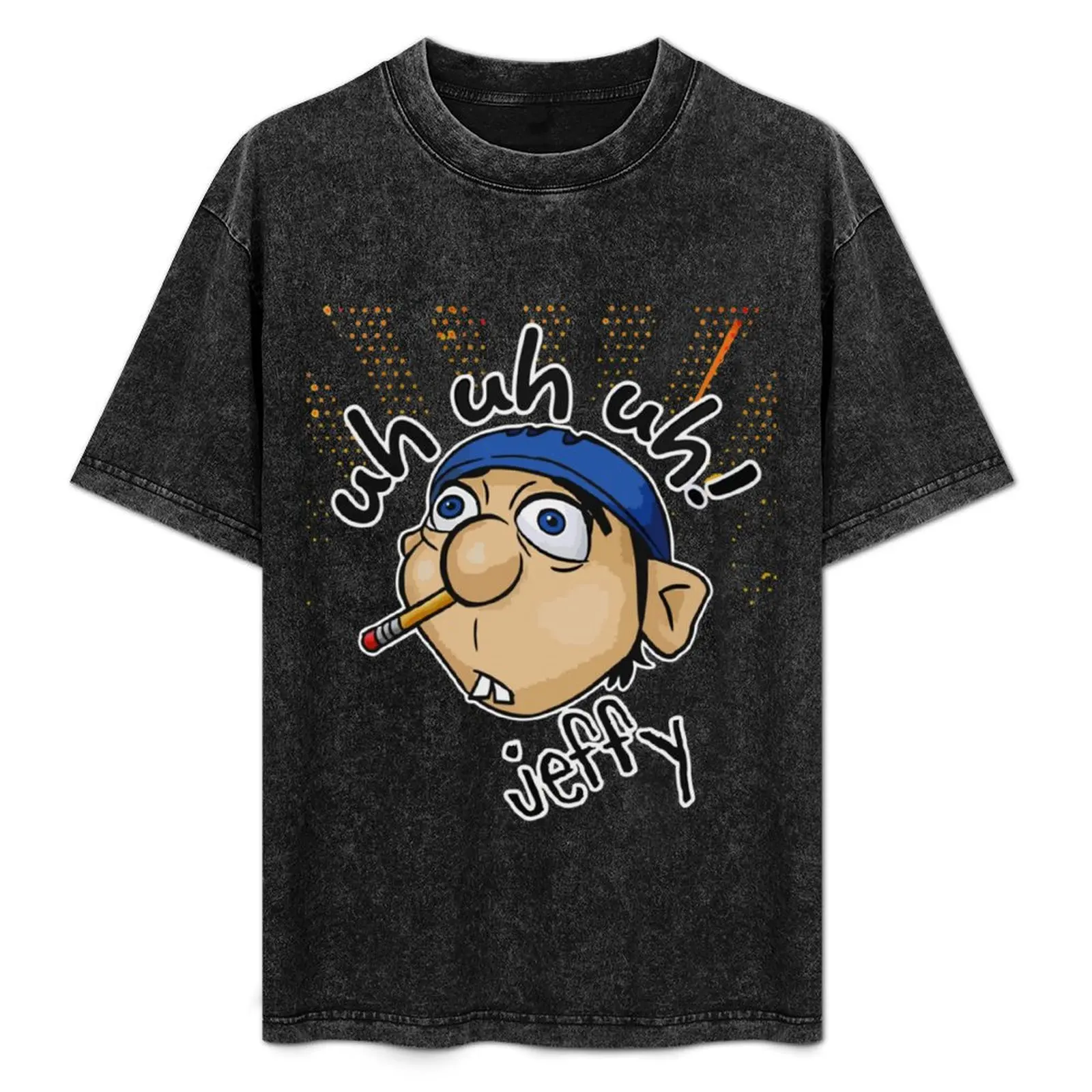 

Best Seller - SML Jeffy Cartoon Merchandise T-Shirt Casual Trendy Streetwear Tee Shirt