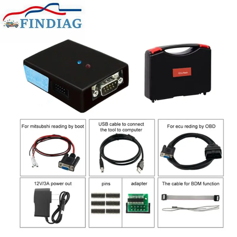 

Best ECU Programmer For TOYOTA / LEXUS ECU FLASHER READ And WRITE ECU TCU via OBD For NEC 7F00XX series MCU Chip Tuning Tool