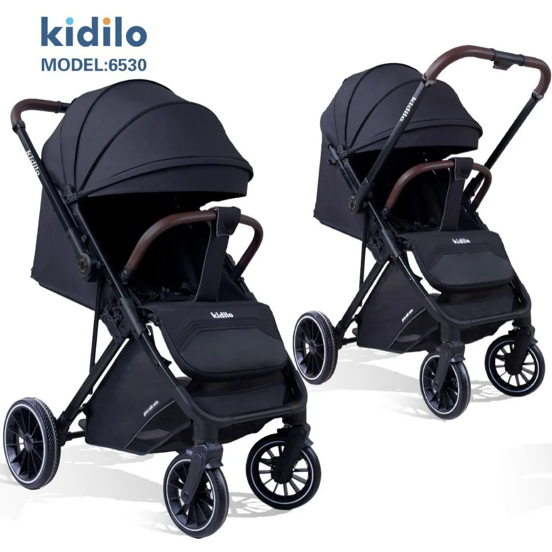 

Children's Handcart Can Sit or Lie Down Both Directions Lightweight High Landscape Baby Pocket Cart Walking Tool for Children