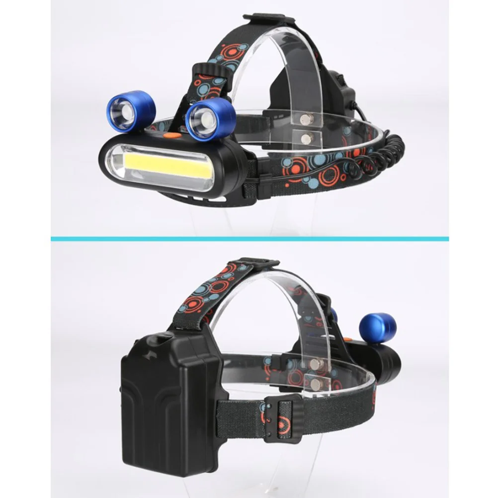 

Led Headlamp Cob Usb Rechargeable Waterproof Portable Lamp For Camping Hiking Night Fishing Outdoor Repair Work Light
