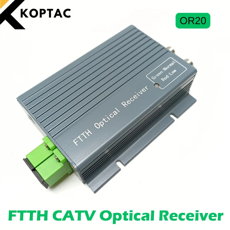 FTTH Optical Receiver With WDM /micro WDM Optical Node SC APC Duplex Connector With 2 Output WDM For PON FTTH CATV